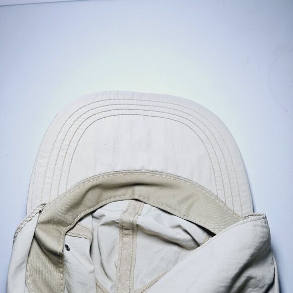 Vintage Tan Summer Flap Cap Goofy’s Hat Co Made In USA Disney Mickey Mouse - Picture 6 of 10